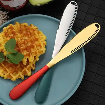 Útil Cortador de Queijo com Furo de Cozinha Sala de Jantar Acessórios Fáceis de Operar Manteiga Cortador Afiado para Padaria