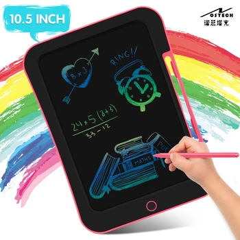 10.5 Polegadas Lcd Tablet de Desenho para Crianças, Brinquedos, Ferramentas de Pintura Eletrônica Placa de Escrita Menino Kids Brinquedos Educativos Eletrônicos