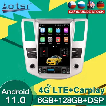 Android 11.0 128GB Multimídia Auto Estéreo Player Para o Lexus RX RX330 2008 - 2014 auto-Rádio, Vídeo de Tesla em seu GPS de Navegação 2Din DPS