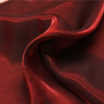Pombo Sangue, de Vinho tinto de Cor Vermelho-Alteração de Algodão, Seda e Linho Vestido de Tecido Hanfu Tecido