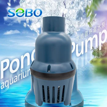 SOBO Koi pond bomba de circulação de viveiro de peixes de alto fluxo de filtração bomba de alta potência da piscina bomba de tubo de 12000L/H-55000L/H