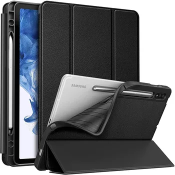 Para Samsung Galaxy Tab S8 Ultra 14.6 Caso SM-X900 X906 Tri-Cobertura Dobrável para Coque Galaxy Tab S8 Ultra Tablet Crianças