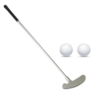 Golf de Três Secção Destacável Taco Dupla Face do Taco Adequado para Canhoto Macho e Fêmea os Golfistas +2 Bolas