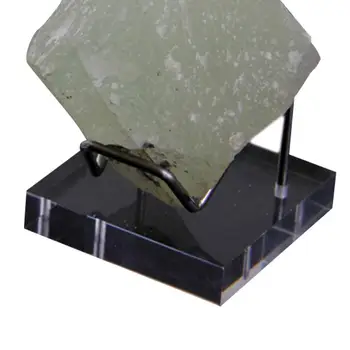 X5cm Metal Braço Mineral Do Suporte De Exposição Do Titular, Com Base De Acrílico Para Softball De Golfe De Beisebol De Cristal Mineral Da Base De Dados De Jóias Stand