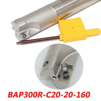 Frete grátis BAP300R-C20-20-160 Intercambiáveis Fresa de facear Ferramentas Para APMT1135 Pastilhas de metal duro Adequado Para NC/CNC Máquina