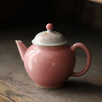 Estilo Chinês Bule De Cerâmica Vintage Bule De Chá Japonês Chaleira De Chá, Bules De Chá Feito A Mão Kung Fu Mesa De Chá Portátil Francês 