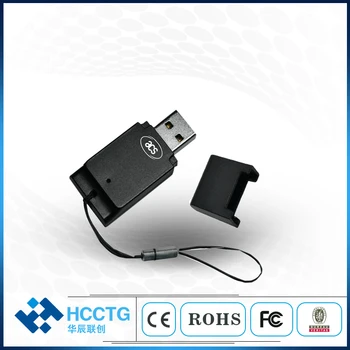 Mac, Windows, Android USB Tipo Um Micro Sim Chip IC Card Reader Writer ACR39T-A1