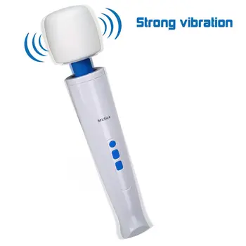 Nova Multifuncional Vibrador ponto G, Clitóris Estimulador Grande Varinha Mágica vagina Massagem AV Stick USB de Carregamento de Brinquedos Sexuais para as Mulheres