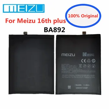 Meizu Original 3640mAh BA892 da Bateria do Telefone Móvel Para o Meizu 16 Plus Substituição Recarregável Bateria do Smartphone Baterias