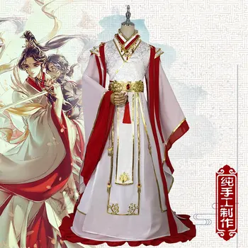 Anime Tian Guan Ci Fu Cosplay Xie Lian Yue Shen Costmes trajes de halloween para Unisex Conjunto Completo