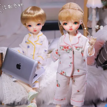 BJD Boneca 1/6 Maodou Qiqi Casual Floral Pijama UT Corpo 2 Doce de Arte Brinquedos Figura Coleção de Presentes para as Crianças LCC Secretdoll