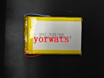 Novo Quente de Uma bateria Recarregável de Li-íon da Célula 3.7 V bateria de lítio do polímero 535785 de carregamento da bateria tesouro venda direta