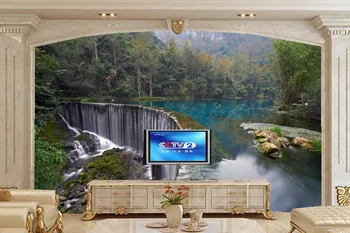 A croácia Parques, Cachoeiras, Lago Florestas Natureza papéis de parede papel de parede,sala de TV, sofá parede do quarto murais papel de parede 3d