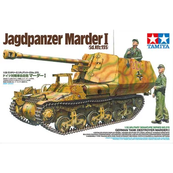 Tamiya 35370 Escala 1/35 Jagdpanzer Marder eu Tanque de Montagem do Modelo de Construção Kits Hobby Brinquedos de Plástico Para Adultos DIY