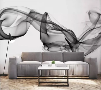 beibehang Personalizados grande papel de parede 3d estéreo foto mural abstrato artística de tinta de fumaça plano de fundo de parede de sala de estar em 3d papel de parede