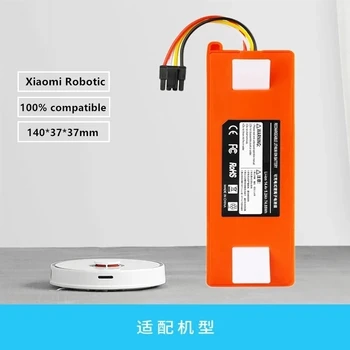 Batterie de substitução despeje aspirateur Robô Xiaomi Roborock S50 S51 S55 1 S, batterie li-ion 14,4 V accessoires de rechange