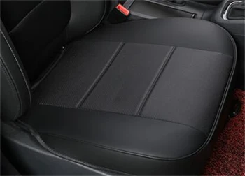 couro do plutônio não se move assento de Carro cobre 4 estações de lado a cobertura completa do carro assento almofadas de assento