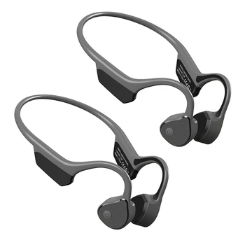 2X PRO9 Fones de ouvido com Osso Condução de Fones de ouvido sem Fio Blutooth 5.0 Fone de ouvido Sports Impermeável Fone de ouvido Bluetooth