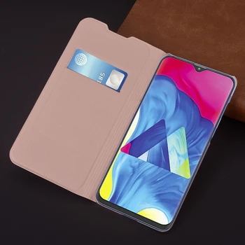 Slim Carteira Case Para Samsung Galaxy M10 M 10 SM-M105F M105G M105Y Telefone Manga Saco Tampa Com o Titular do Cartão Bolsa de Negócios