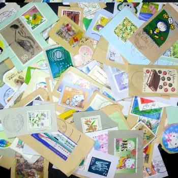 50 PCS Diferentes Selos postais Do Japão,Não Repetir,Quaility Elevado,Usado com Pós Marca,Tem Papel,Conjunto Monte