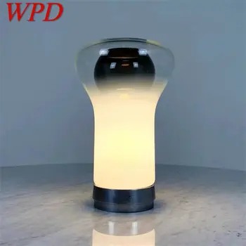 WPD Nórdicos Mesa de Vidro da Lâmpada LED Moderna, Criativa Bauhaus Secretária de Luz Sala, Quarto-de-Cabeceira Decoração