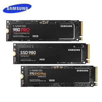 SAMSUNG SSD M2 Nvme 500GB 970 EVO Além de 250GB Estado Sólido Interno da Unidade de disco rígido de 1TB de Disco Rígido 980 PRO M. 2 2TB para Computador portátil