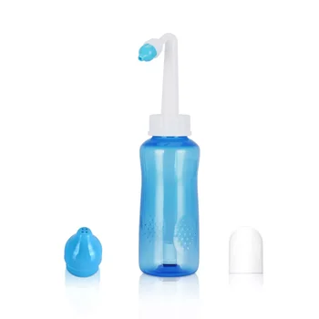 controle de Lavagem Nasal Aspirador de Nariz Protetor Umedece Nasal Irrigantes Evitar a Rinite Alérgica Sinus Lavar Adulto Criança