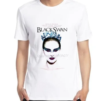 Cisne negro Animal cartaz do Filme gráfico camisetas Oversized t-shirt de manga curta t-shirts de Streetwear de Verão de roupas masculinas