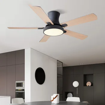 Moderno Nórdicos, ventilador de teto lâmpada sala de estar, sala de jantar simples DIODO emissor de luz com ventilador lâmpada ventilador de teto, quarto com ventilador de teto lâmpada