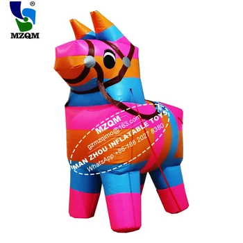 Personalizado Animais Dos Desenhos Animados Inflável Pinata Cavalo Modelo De Balão