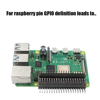 NOVO-40Pin GPIO Borda da Placa de Expansão Para o Raspberry Pi 4B/3B+/3B/2B /Zero Um-Para-Dois 40Pin Lado Pin Header Multiplexing
