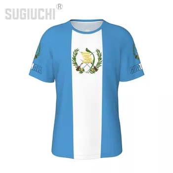 Unisex Nação T-shirt Guatemala Bandeira da Guatemala T-shirts jersey Para Homens, Mulheres, Futebol Fãs Presentes roupas Personalizadas tee