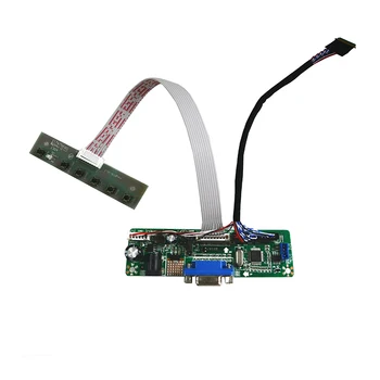 V. M70A VGA LVDS LCD Placa de Controlador Para LTN141AT06 1280 x 800 Ecrã LED TFT de Reparação de DIY Kit Plug and Play