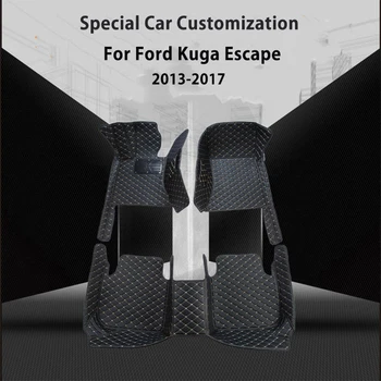 Esteira Do Assoalho Do Carro Para Ford Kuga Escapar Facelift 2017 2016 2015 2014 2013 Tapetes Traço Tapetes Auto Acessórios De Decoração Personalizado